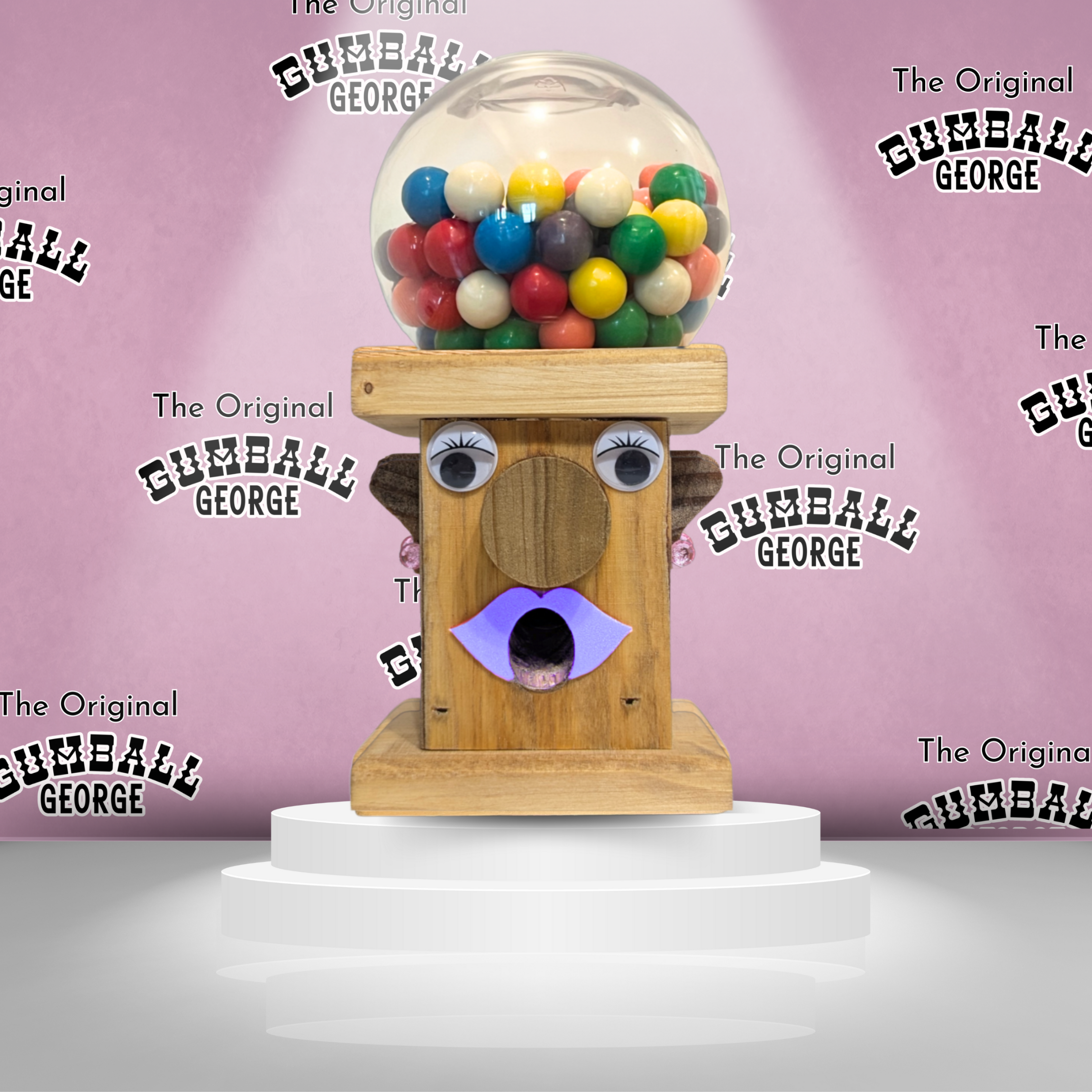 Gumball Gina: Purple Lips – Gumball George
